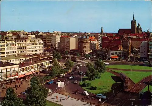 Ansichtskarte Hannover Steintor Stadtansicht aus der Vogelschau-P. 1970