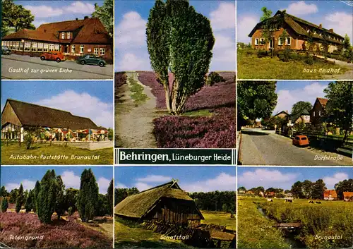 Behringen-Bispingen Gasthof, Haus Heidhof, Lüneburger Heide uvm. 1985