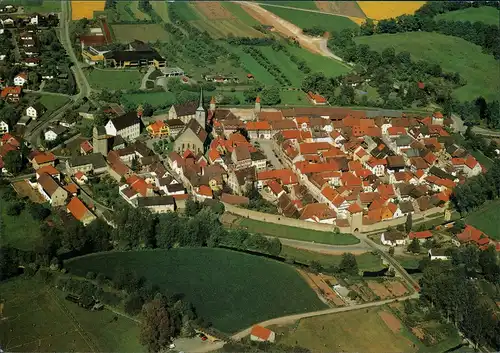 Ansichtskarte Seßlach Luftaufnahme des Kleinod des Coburger Landes 2000