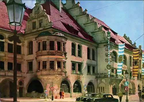 Ansichtskarte München Royal Brewery House am Platzl Hofbräuhaus 1987