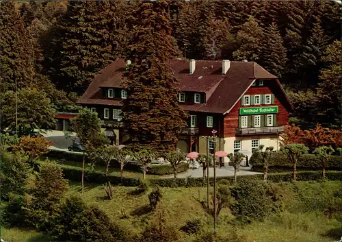 Ansichtskarte Baden-Baden Waldhotel Fischkultur Hotel Ansicht 1979
