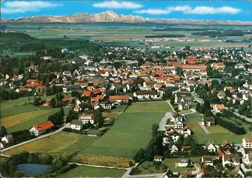 Ansichtskarte Bad Wörishofen Luftbild Panorama vom Flugzeug aus 1981