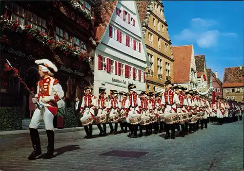 Ansichtskarte Dinkelsbühl Knabenkapelle Knaben Kapelle Musikzug 1996