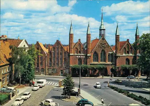 Lübeck Heiligengeist-Hospital, Autos u.a. Volkswagen VW Käfer 1973