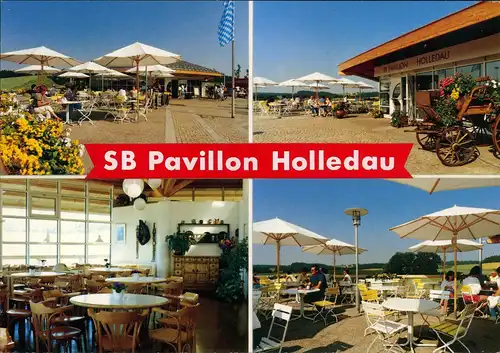 Ansichtskarte Geisenhausen SB Pavillon Holledau Rasthaus 1970