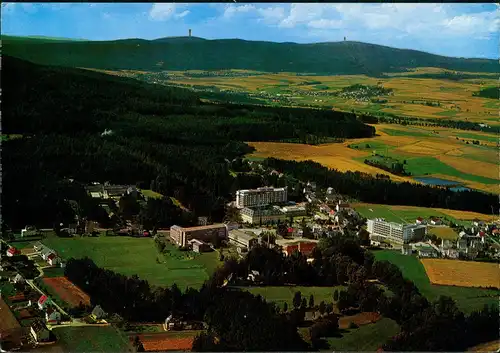 Ansichtskarte Bad Alexandersbad Luftaufnahme Ort im Fichtelgebirge 1980