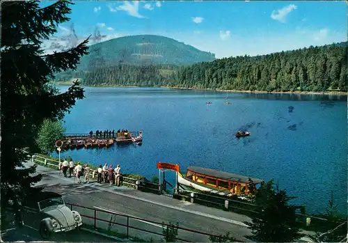 Ansichtskarte Forbach (Baden) Schwarzenbach-Talsperre 1972