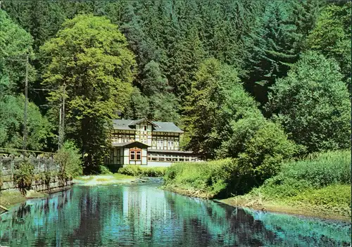 Bad Schandau Gaststätte und Hotel "Lichtenhainer Wasserfall" 1979/1983