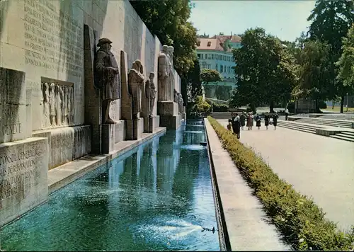 Ansichtskarte Genf Genève Le monument de la Réformation 1975