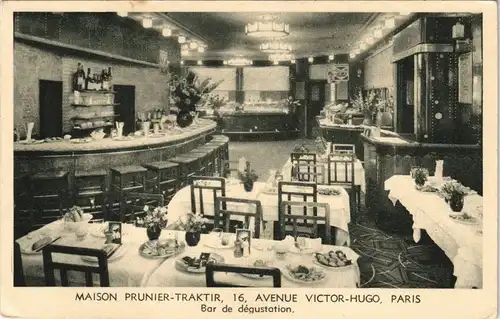 CPA Paris MAISON PRUNIER-TRAKTIR, 16, AVENUE VICTOR-HUGO 1928