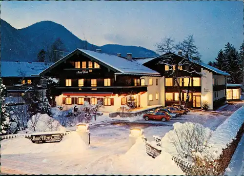 Ansichtskarte Ruhpolding Haus Flora - Hotel Garni Zellerstraße 1975