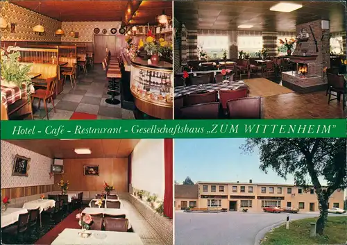 Westerstede Hotel Café Restaurant Gesellschaftshaus Wittenheim  Hengemühle 1970