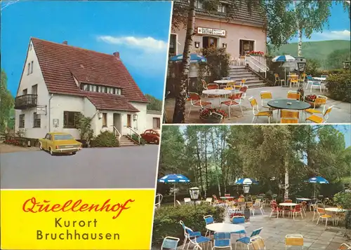 Buchhausen-Höxter (Weser) Restaurant Pension QUELLENHOF Kurort Bruchhausen 1977
