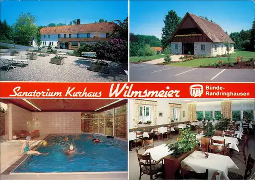Bünde Sanatorium Kurhaus Wilmameier im Ortsteil Randringhausen 1989