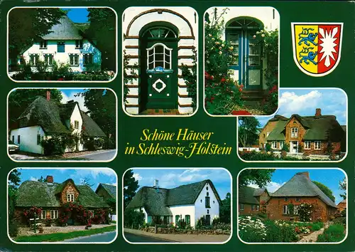 _allgemein Schleswig Holstein Mehrbildkarte Schöne Häuser in Schleswig-Holstein 2000