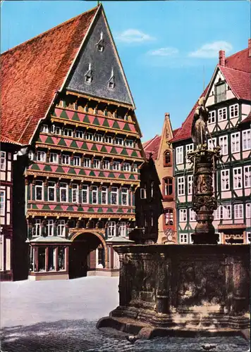 Hildesheim Knochenhauer-Amtshaus Zunfthaus der Fleischerinnung 1970