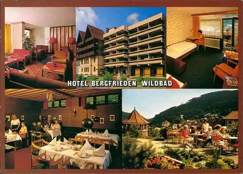 Bad Wildbad HOTEL BERGFRIEDEN WILDBAD Familie Roller Bätznerstraße 1980