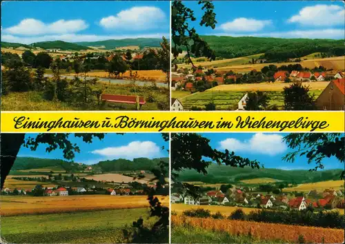 Börninghausen Eininghausen & Börninghausen im Wiehengebirge 1975