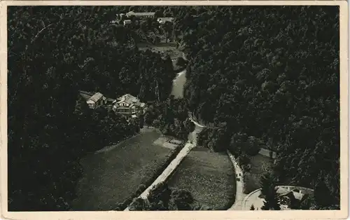 Ansichtskarte Bad Homburg vor der Höhe Luftbilder Saalburg Hotel 1938