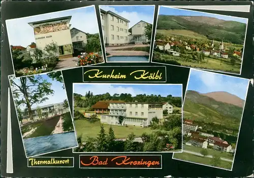 Bad Krozingen Kurheim Kölbl Schlatterstrasse Mehrbildkarte 1964
