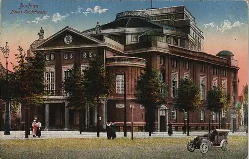 Ansichtskarte Bochum Neues Theater 1915