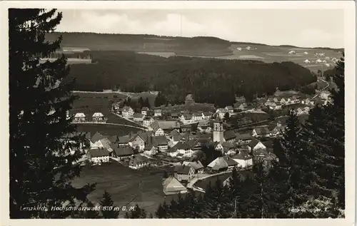 Ansichtskarte Lenzkirch Totale 1931