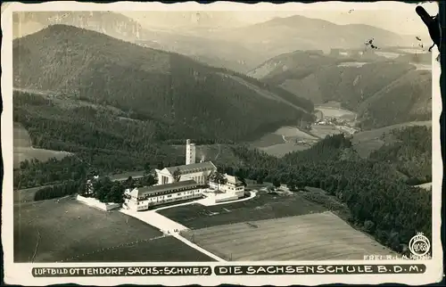 Ottendorf-Sebnitz Luftbild erholungsheim 1932/1935 Walter Hahn:4083