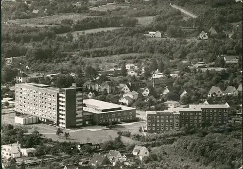 Hamburg Albertinen-Krankenhaus Schnelsen vom Flugzeug aus, Luftbild 1969