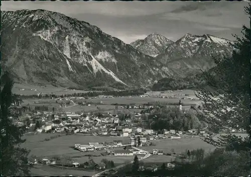Ansichtskarte Ruhpolding Panorama-Ansicht mit Rauschberg, Sonntagshorn 1968