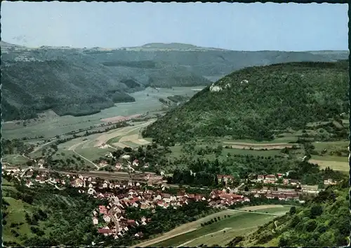 Ansichtskarte Bad Ditzenbach Luftbild Luftaufnahme 1965