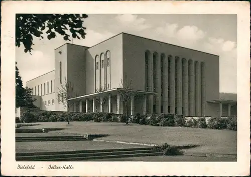 Ansichtskarte Bielefeld Rudolf Oetker Halle 1957