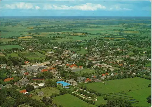 Ansichtskarte Tellingstedt Luftaufnahme Luftbild-AK Region Dithmarschen 1995