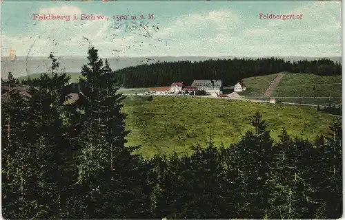 Ansichtskarte Feldberg (Schwarzwald) Feldbergerhof 1913