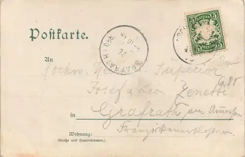 Ansichtskarte Felsberg (Hessen) Hohenstein Gasthaus 1910