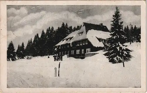 Feldberg (Schwarzwald) Alb-Quelle Feldberg Schwarzwald im Winter 1959/1947