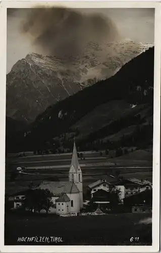 Ansichtskarte Hochfilzen Panorama mit Blick zur Kirche 1930