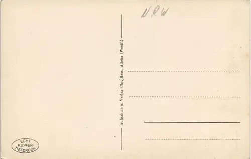 Ansichtskarte Altena Panorama-Ansicht 1920