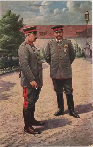 Posen Poznań Militär Aufnahme der Kaiserin und Königin im Schloss Posen 1915