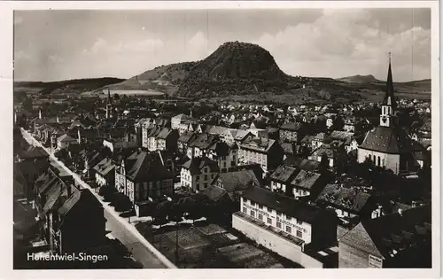 Ansichtskarte Singen (Hohentwiel) Panorama-Ansicht 1941
