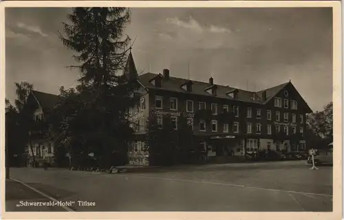 Ansichtskarte Titisee-Neustadt Schwarzwald-Hotel Titisee, Echtfoto-AK 1940
