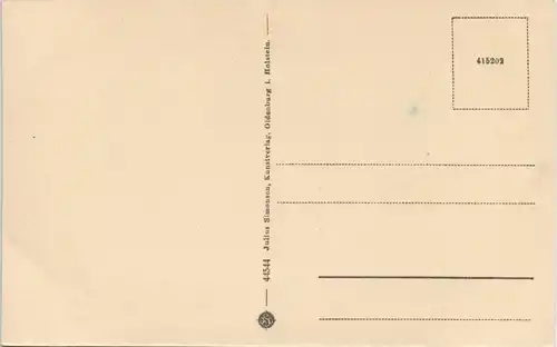 Ansichtskarte .Niedersachsen Friesland Bauernhaus 1934