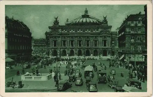 CPA 9. arrondissement-Paris Place de l'Opéra, Opernplatz 1920