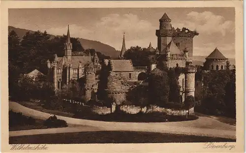 Ansichtskarte Bad Wilhelmshöhe-Kassel Cassel Löwenburg 1934