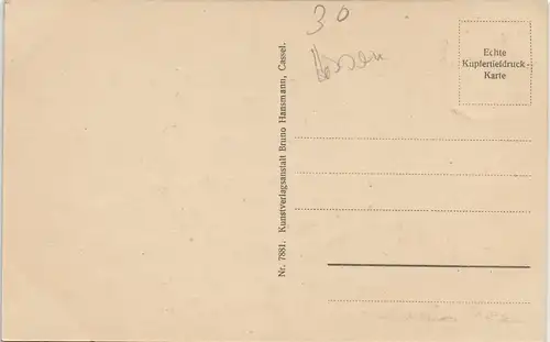 Ansichtskarte Bad Wilhelmshöhe-Kassel Cassel Löwenburg 1934