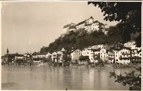 Burghausen a.d.S. Stadtblick - Privatfotokarte 1926 Privatfoto Foto