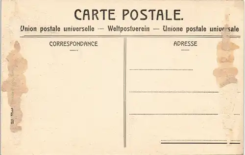 Ansichtskarte Gottlieben Drachenburg, Straßenpartie 1913