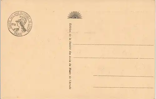 CPA Paris Hotel des Invalides 1917