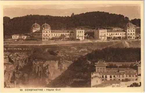 Constantine قسنطينة Hôpital Civil, Algerien Africa Postcard 1910