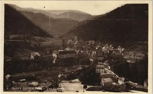CPA .Frankreich SAINT-HIPPOLYTE Vue Générale 1920