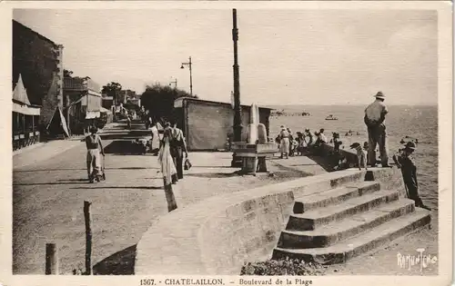 CPA Châtelaillon-Plage Chatelaillon Boulevard de la Plage 1929